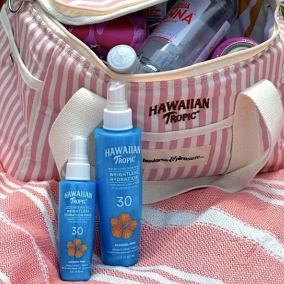 Hawaiian Tropic water sunscreen mist SPF 30 weightless hydration - Picture 1 of 3